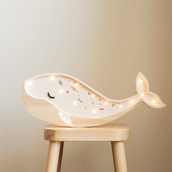 roomGAGA - Whale lamp white
